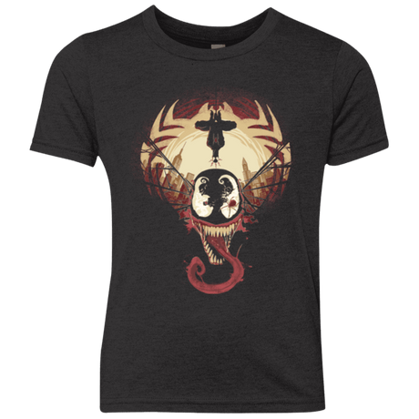 T-Shirts Vintage Black / YXS Spider Nightmare Youth Triblend T-Shirt