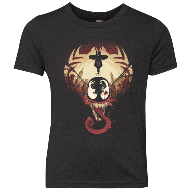 T-Shirts Vintage Black / YXS Spider Nightmare Youth Triblend T-Shirt