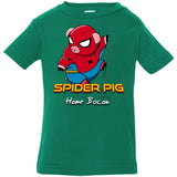 T-Shirts Kelly / 6 Months Spider Pig Build Line Infant Premium T-Shirt