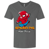 T-Shirts Heavy Metal / X-Small Spider Pig Build Line Men's Premium V-Neck