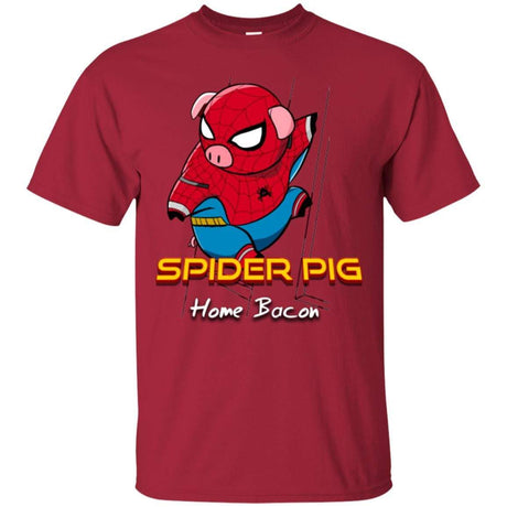 T-Shirts Cardinal / Small Spider Pig Build Line T-Shirt