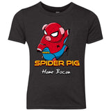 T-Shirts Vintage Black / YXS Spider Pig Build Line Youth Triblend T-Shirt
