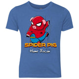 T-Shirts Vintage Royal / YXS Spider Pig Build Line Youth Triblend T-Shirt