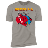 T-Shirts Light Grey / YXS Spider Pig Hanging Boys Premium T-Shirt