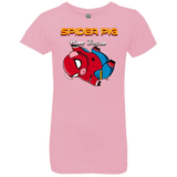 T-Shirts Light Pink / YXS Spider Pig Hanging Girls Premium T-Shirt