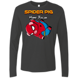 T-Shirts Heavy Metal / Small Spider Pig Hanging Men's Premium Long Sleeve