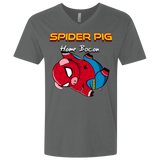 T-Shirts Heavy Metal / X-Small Spider Pig Hanging Men's Premium V-Neck