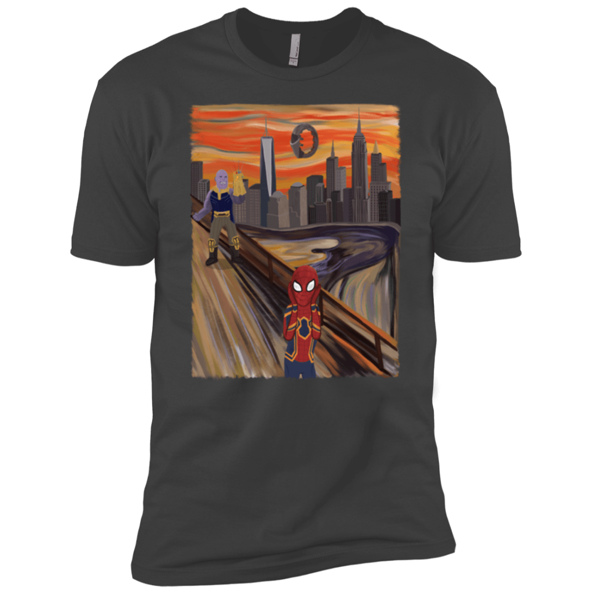 T-Shirts Heavy Metal / YXS Spider Scream Boys Premium T-Shirt