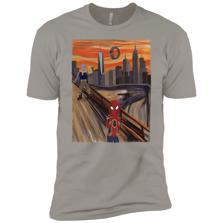 T-Shirts Light Grey / YXS Spider Scream Boys Premium T-Shirt