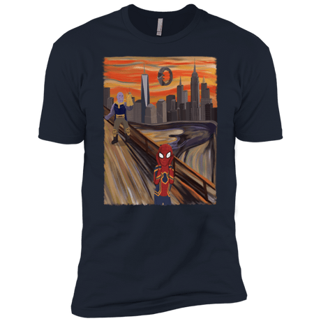 T-Shirts Midnight Navy / YXS Spider Scream Boys Premium T-Shirt