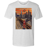 T-Shirts Heather White / S Spider Scream Men's Triblend T-Shirt