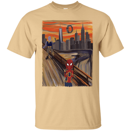 T-Shirts Vegas Gold / S Spider Scream T-Shirt