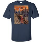 T-Shirts Navy / XLT Spider Scream Tall T-Shirt