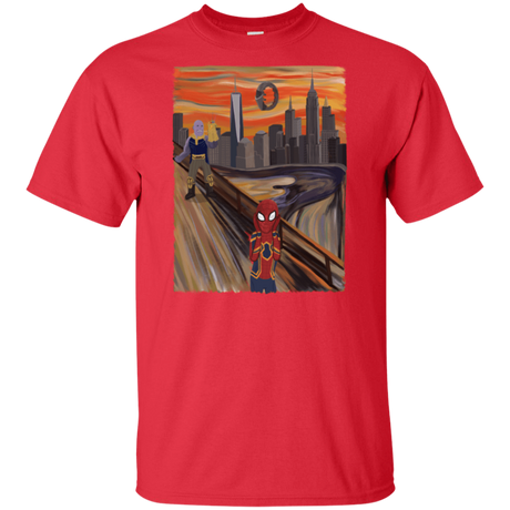 T-Shirts Red / XLT Spider Scream Tall T-Shirt