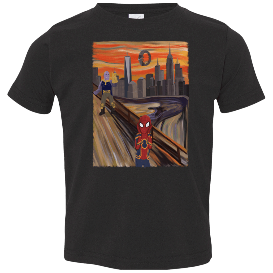 T-Shirts Black / 2T Spider Scream Toddler Premium T-Shirt