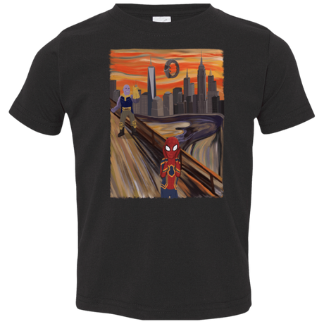 T-Shirts Black / 2T Spider Scream Toddler Premium T-Shirt