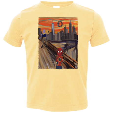 T-Shirts Butter / 2T Spider Scream Toddler Premium T-Shirt