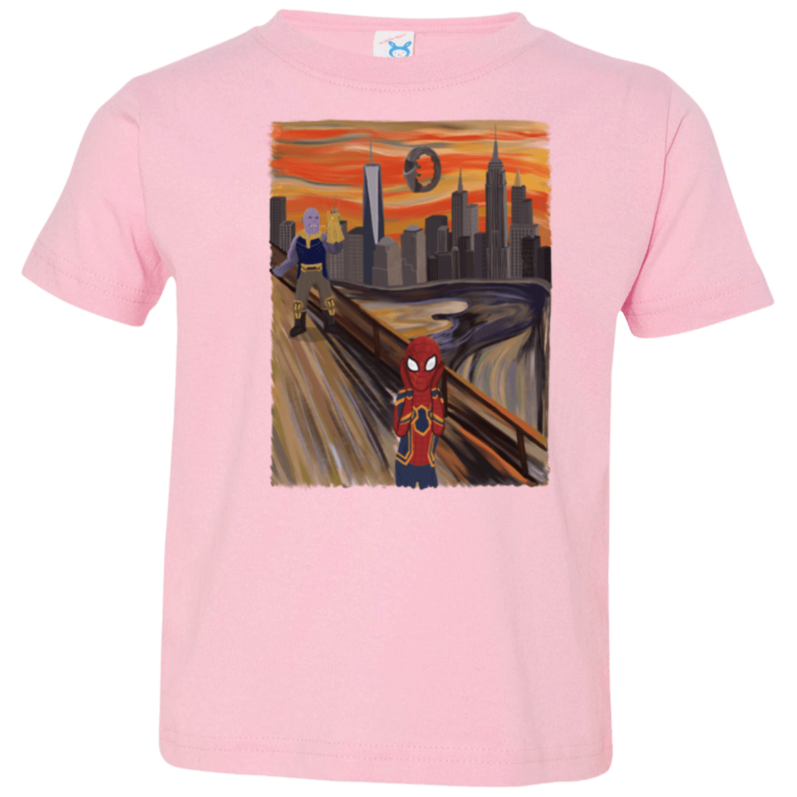 T-Shirts Pink / 2T Spider Scream Toddler Premium T-Shirt