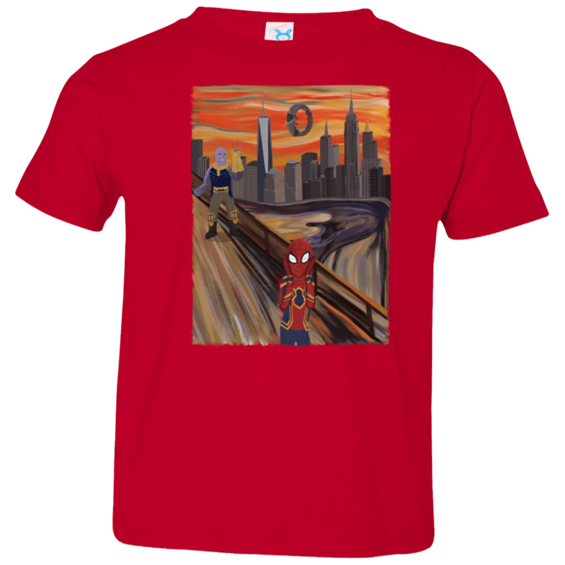 T-Shirts Red / 2T Spider Scream Toddler Premium T-Shirt