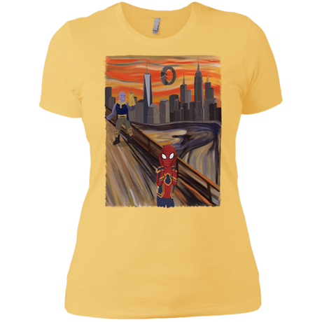 T-Shirts Banana Cream/ / X-Small Spider Scream Women's Premium T-Shirt
