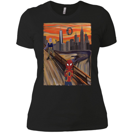 T-Shirts Black / X-Small Spider Scream Women's Premium T-Shirt