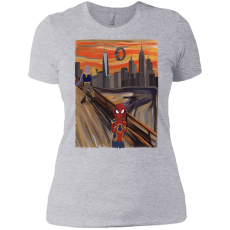 T-Shirts Heather Grey / X-Small Spider Scream Women's Premium T-Shirt