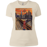 T-Shirts Ivory/ / X-Small Spider Scream Women's Premium T-Shirt