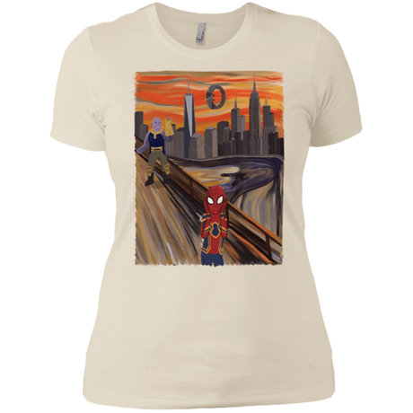 T-Shirts Ivory/ / X-Small Spider Scream Women's Premium T-Shirt