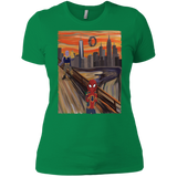 T-Shirts Kelly Green / X-Small Spider Scream Women's Premium T-Shirt