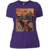 T-Shirts Purple Rush/ / X-Small Spider Scream Women's Premium T-Shirt