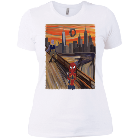 T-Shirts White / X-Small Spider Scream Women's Premium T-Shirt