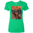 T-Shirts Envy / S Spider Scream Women's Triblend T-Shirt