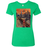 T-Shirts Envy / S Spider Scream Women's Triblend T-Shirt