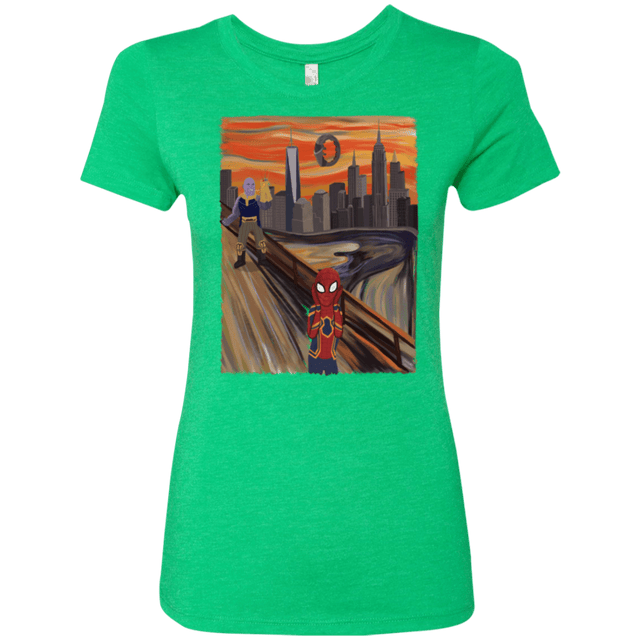 T-Shirts Envy / S Spider Scream Women's Triblend T-Shirt