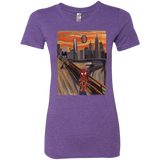 T-Shirts Purple Rush / S Spider Scream Women's Triblend T-Shirt