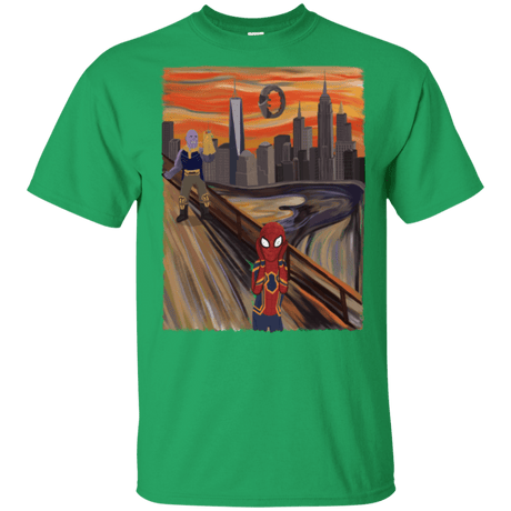 T-Shirts Irish Green / YXS Spider Scream Youth T-Shirt