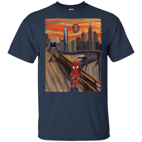 T-Shirts Navy / YXS Spider Scream Youth T-Shirt