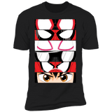 T-Shirts Black / S Spider-Verse Eyes Men's Premium T-Shirt
