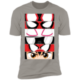 T-Shirts Light Grey / S Spider-Verse Eyes Men's Premium T-Shirt