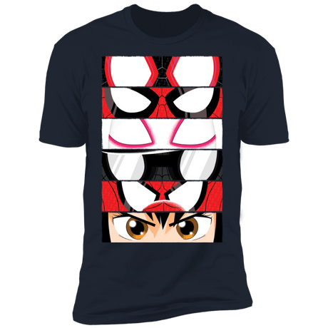 T-Shirts Midnight Navy / S Spider-Verse Eyes Men's Premium T-Shirt