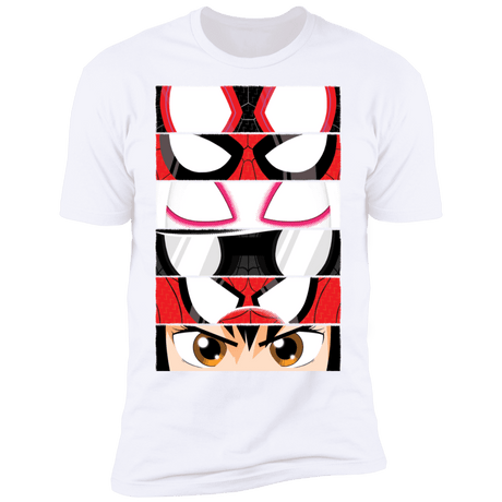 T-Shirts White / S Spider-Verse Eyes Men's Premium T-Shirt
