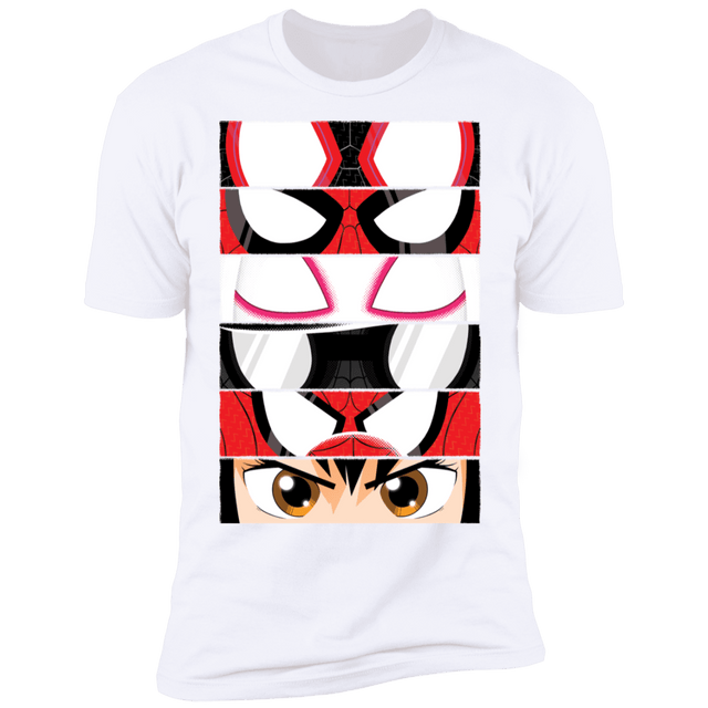 T-Shirts White / S Spider-Verse Eyes Men's Premium T-Shirt