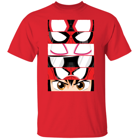 T-Shirts Red / S Spider-Verse Eyes T-Shirt