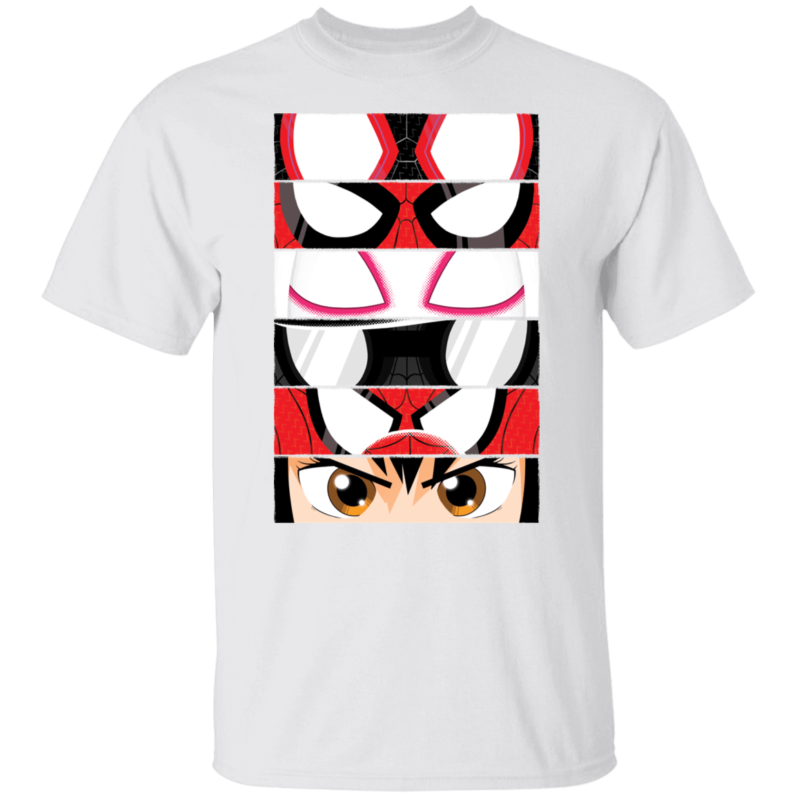 T-Shirts White / S Spider-Verse Eyes T-Shirt