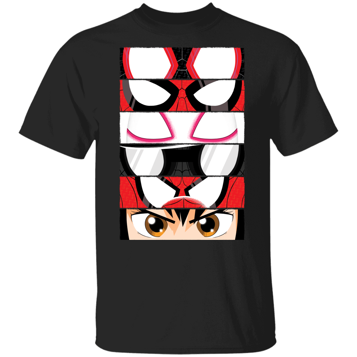 T-Shirts Black / YXS Spider-Verse Eyes Youth T-Shirt