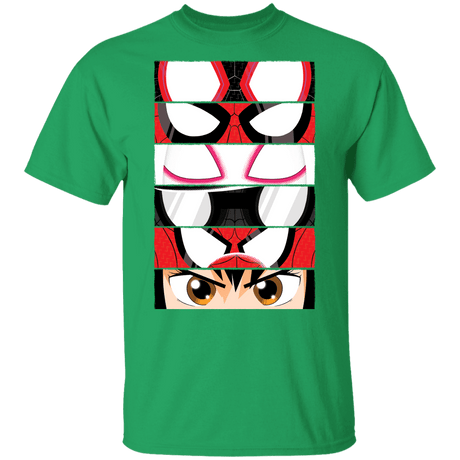 T-Shirts Irish Green / YXS Spider-Verse Eyes Youth T-Shirt