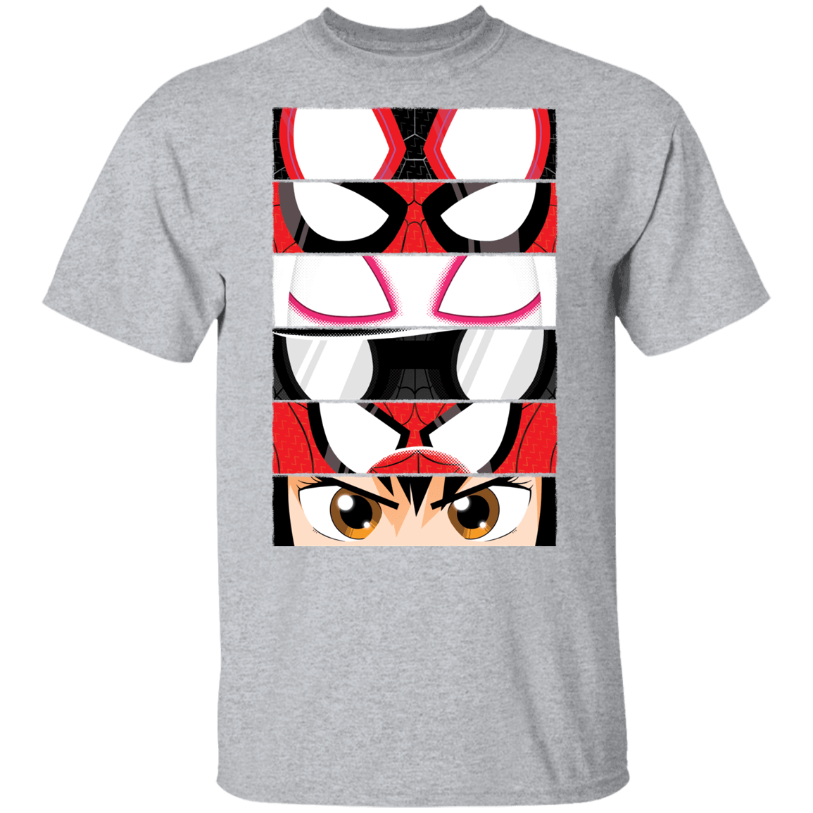 T-Shirts Sport Grey / YXS Spider-Verse Eyes Youth T-Shirt