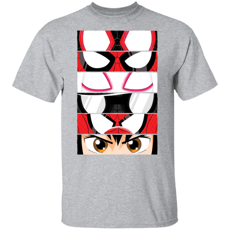 T-Shirts Sport Grey / YXS Spider-Verse Eyes Youth T-Shirt