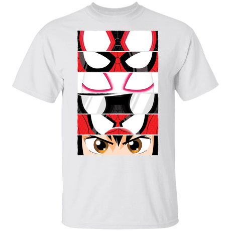 T-Shirts White / YXS Spider-Verse Eyes Youth T-Shirt