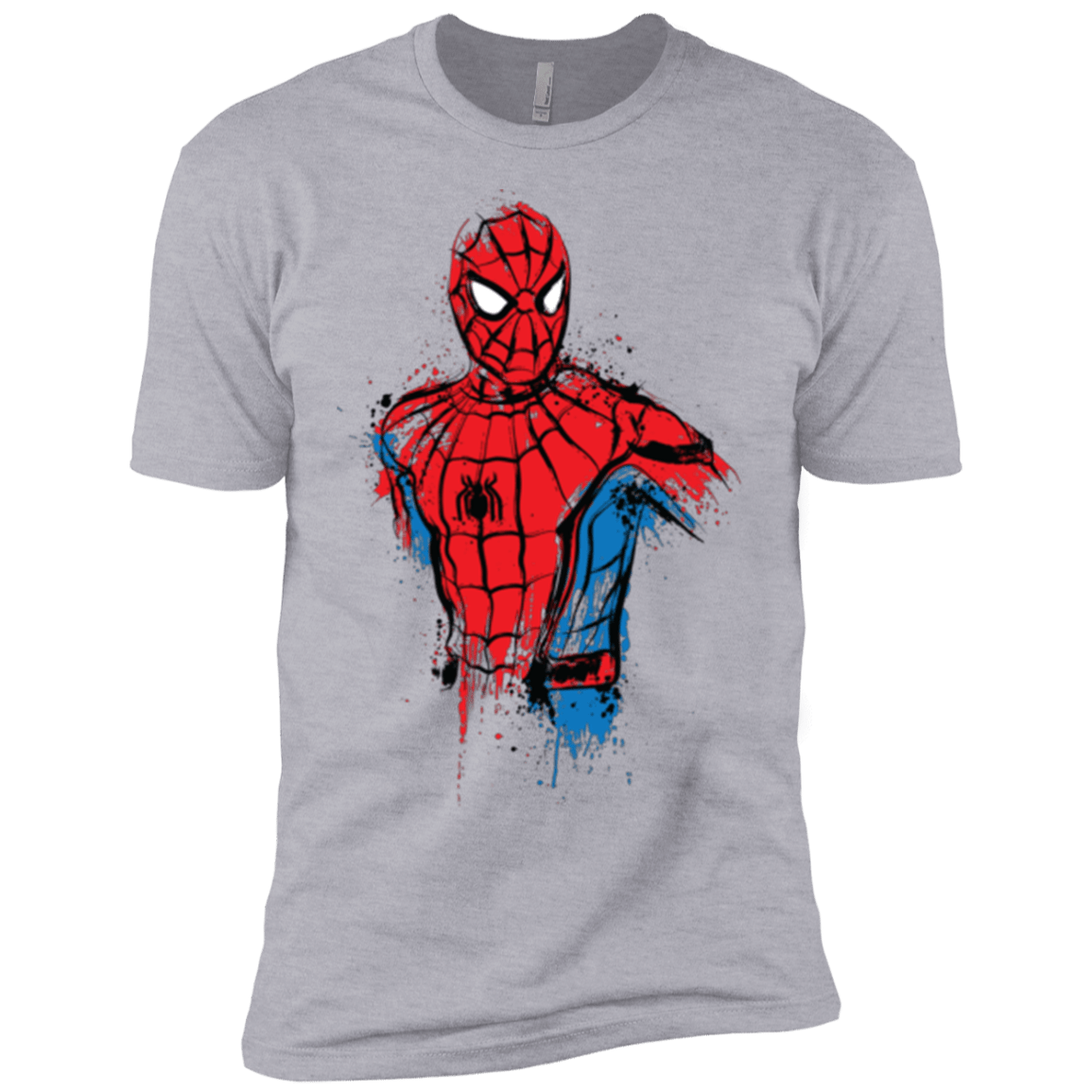 T-Shirts Heather Grey / YXS Spiderman- Friendly Neighborhood Boys Premium T-Shirt